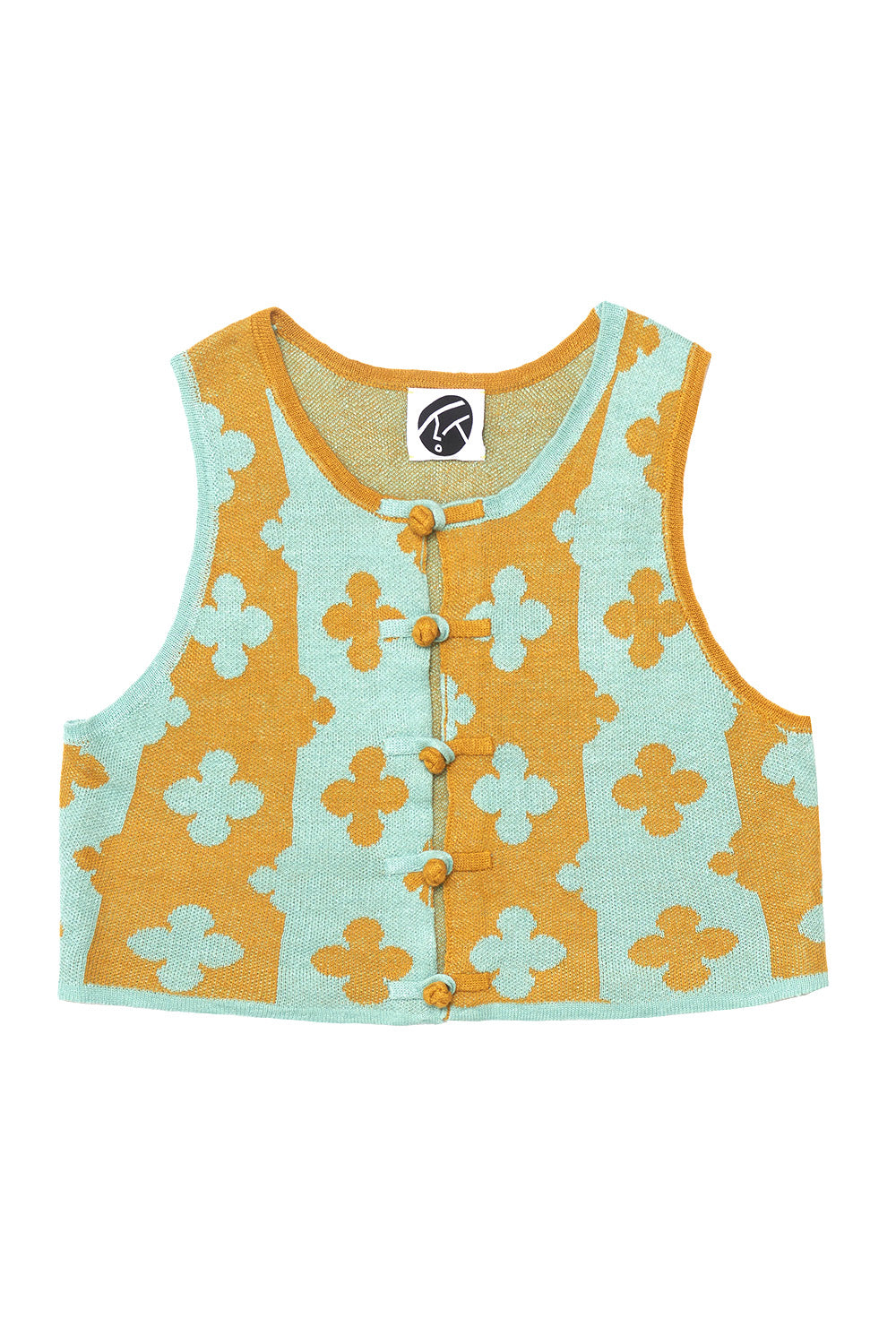 May Shrunken Crop Vest