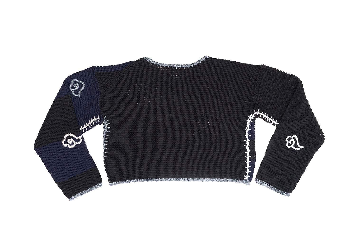 Raincloud Stripe Oversized Pullover