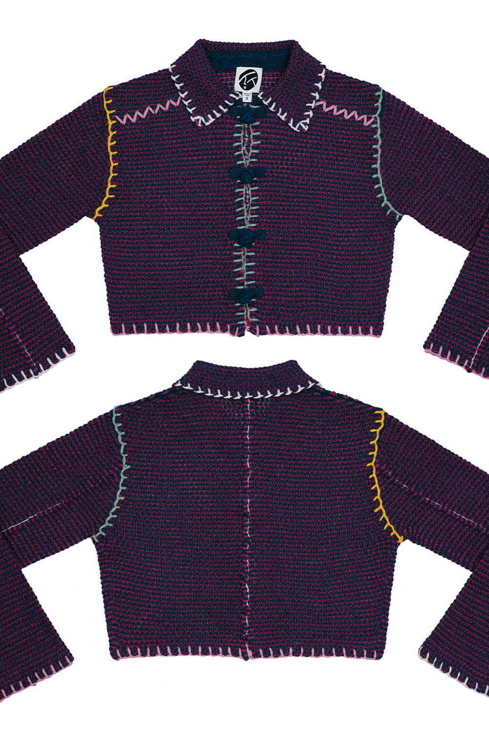 Wool Honey Cropped Shirt Jacket