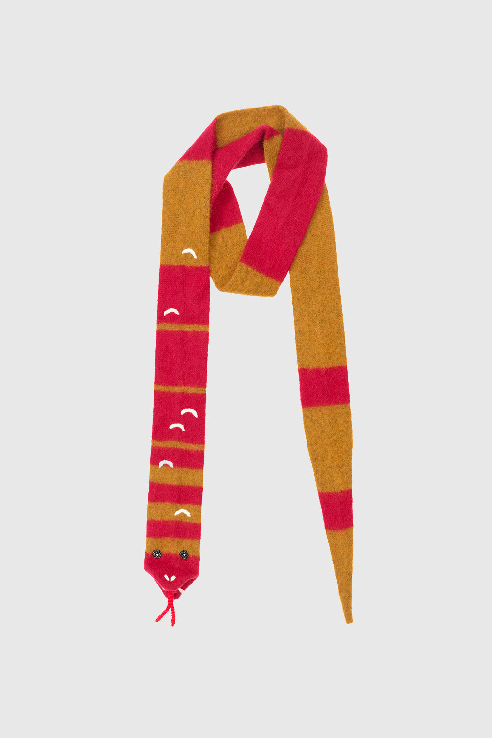 Fuzzy Snake Scarf