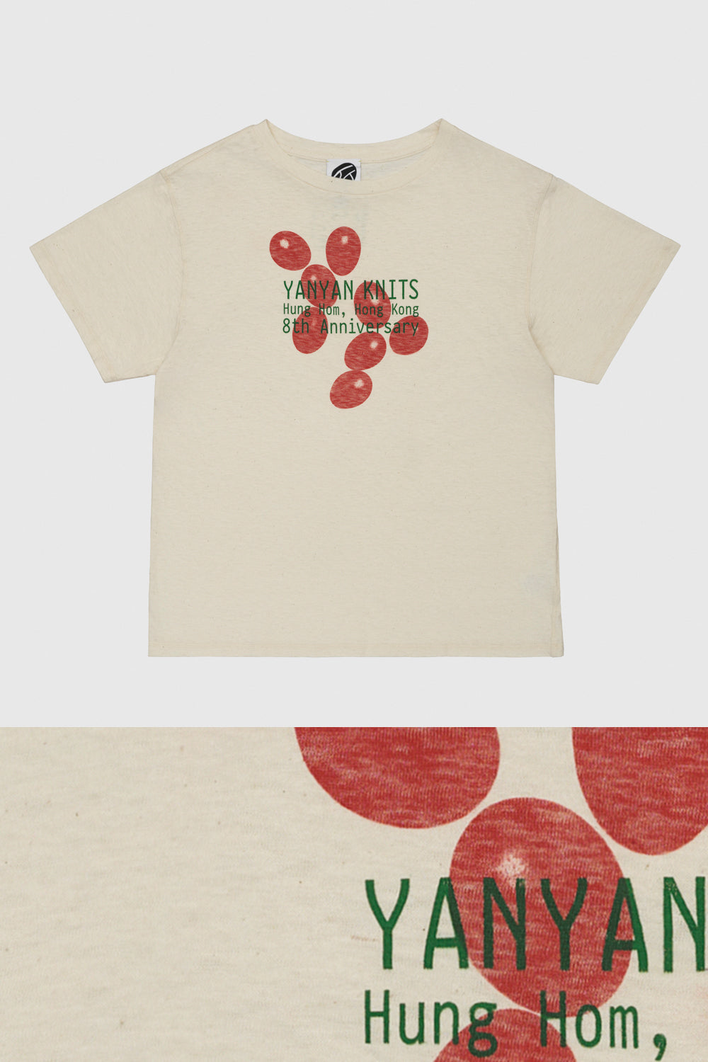 Printed Red Eggs Oversized Fit Tee (Yanniversary Limited Edition)