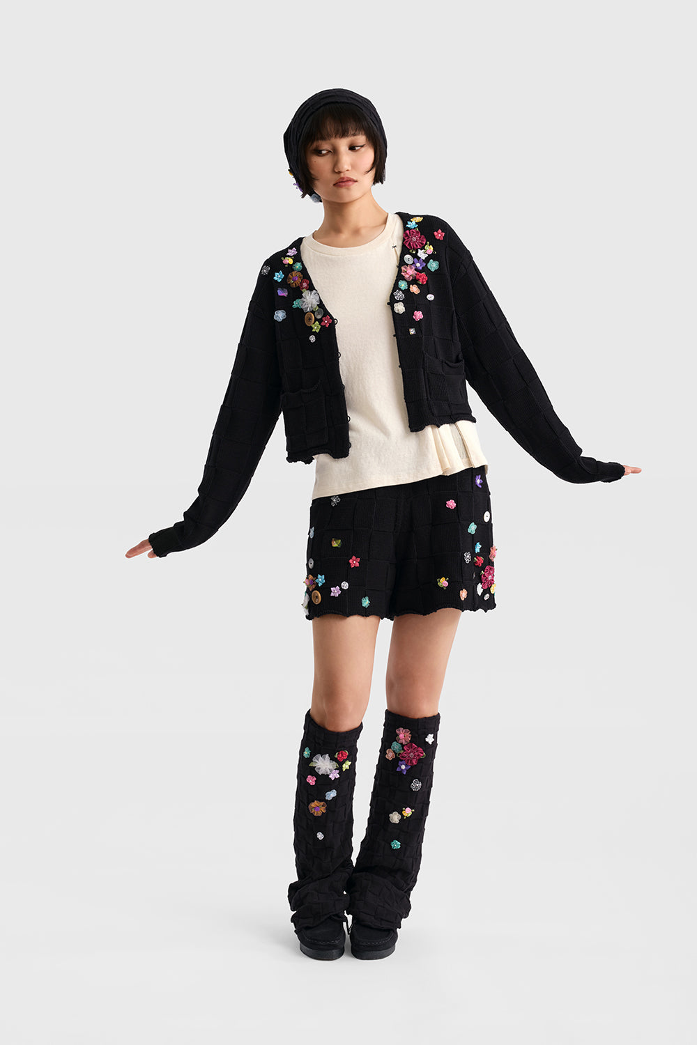 Fireworks V-Neck Cardigan