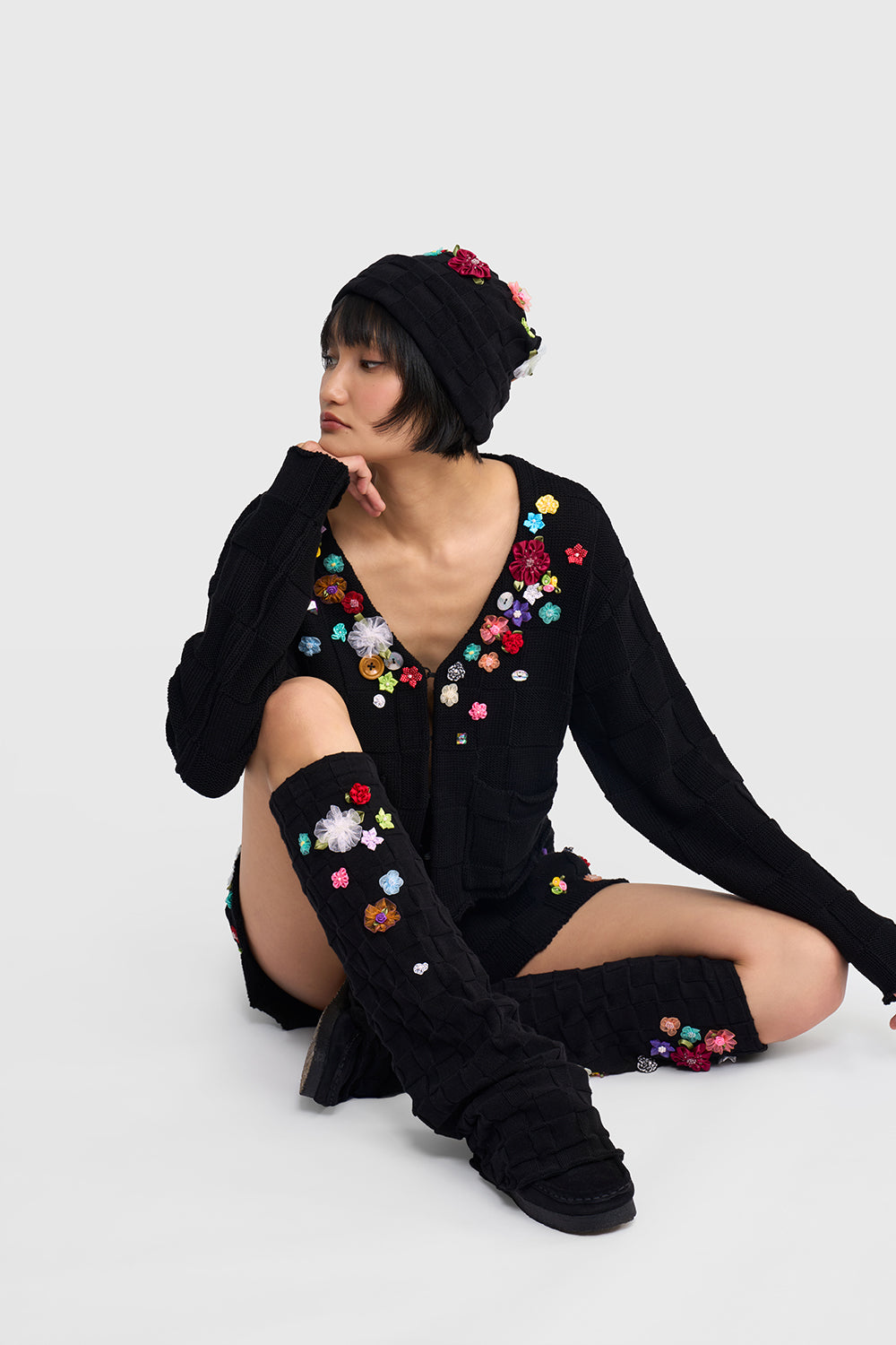 Fireworks V-Neck Cardigan