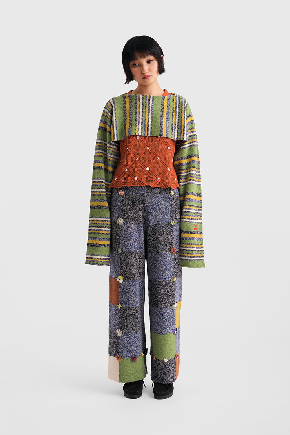 Garden Check Easy Pant