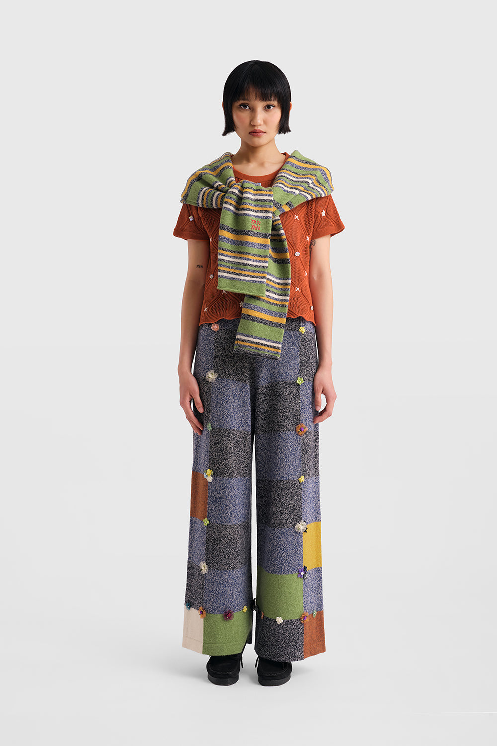 Garden Check Easy Pant