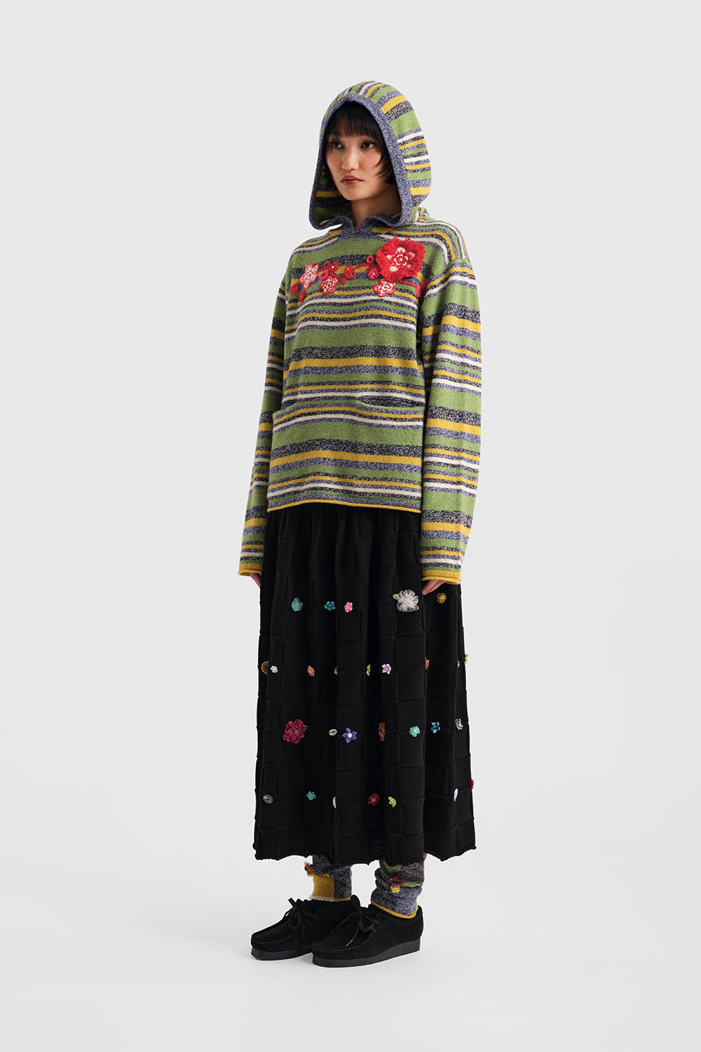 Garden Stripe Hoody