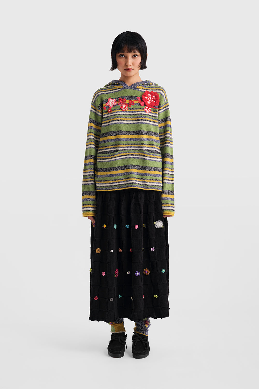 Garden Stripe Hoody