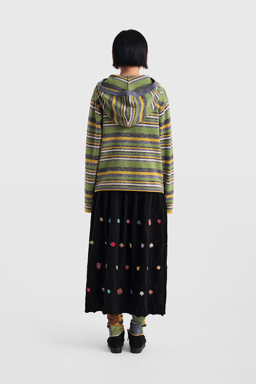 Garden Stripe Hoody