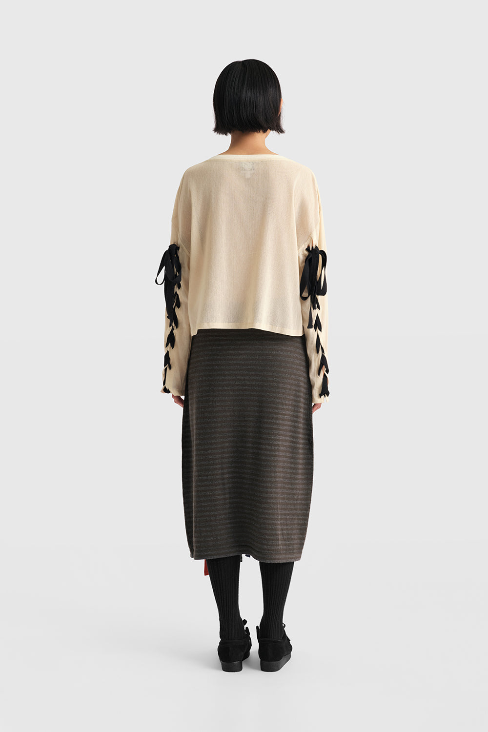 Mismatch Shift Skirt