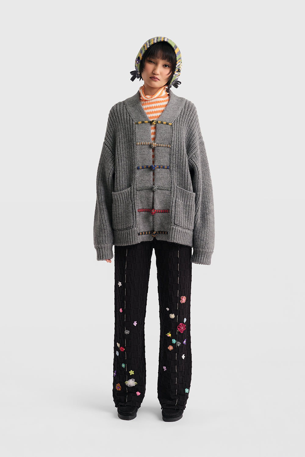 Frosty Shawl Cardigan