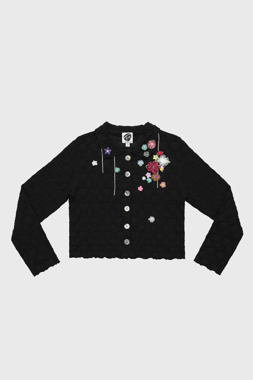 Floral Check Shrunken Work Jacket