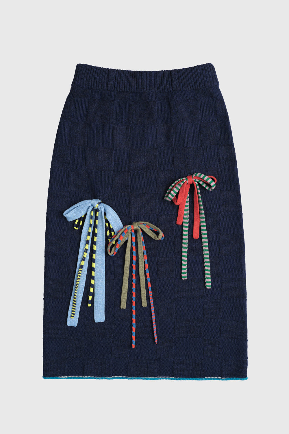 Multi Bows Midi Skirt