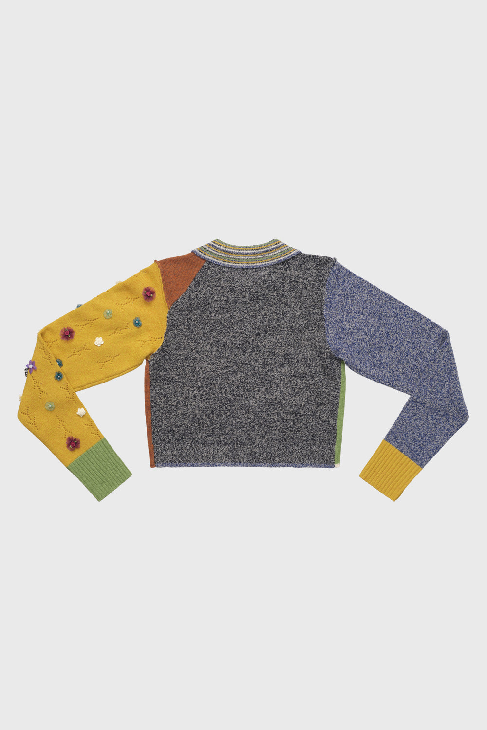 Garden Extra Long Sleeve Collared Cardigan