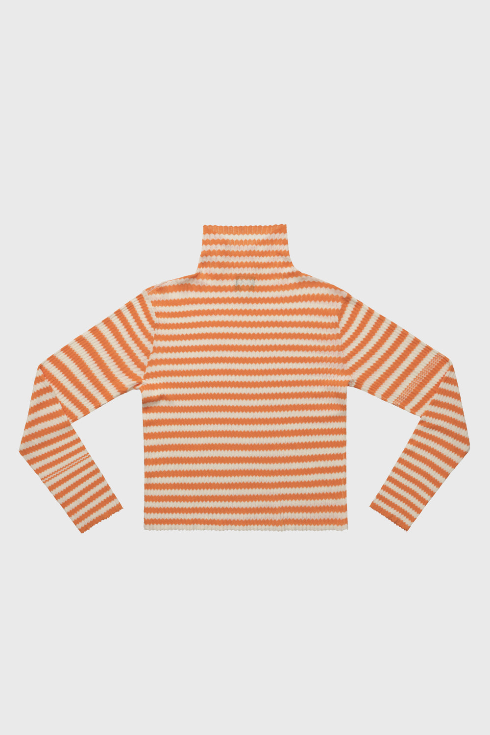 Zigzag Stripe Mockneck LS Pullover