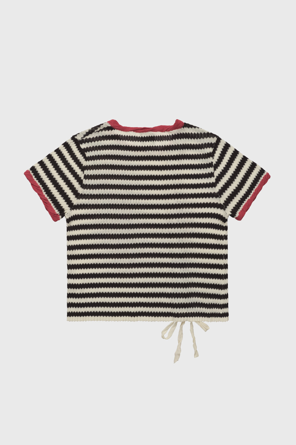 Bow Zigzag Stripe SS Tee