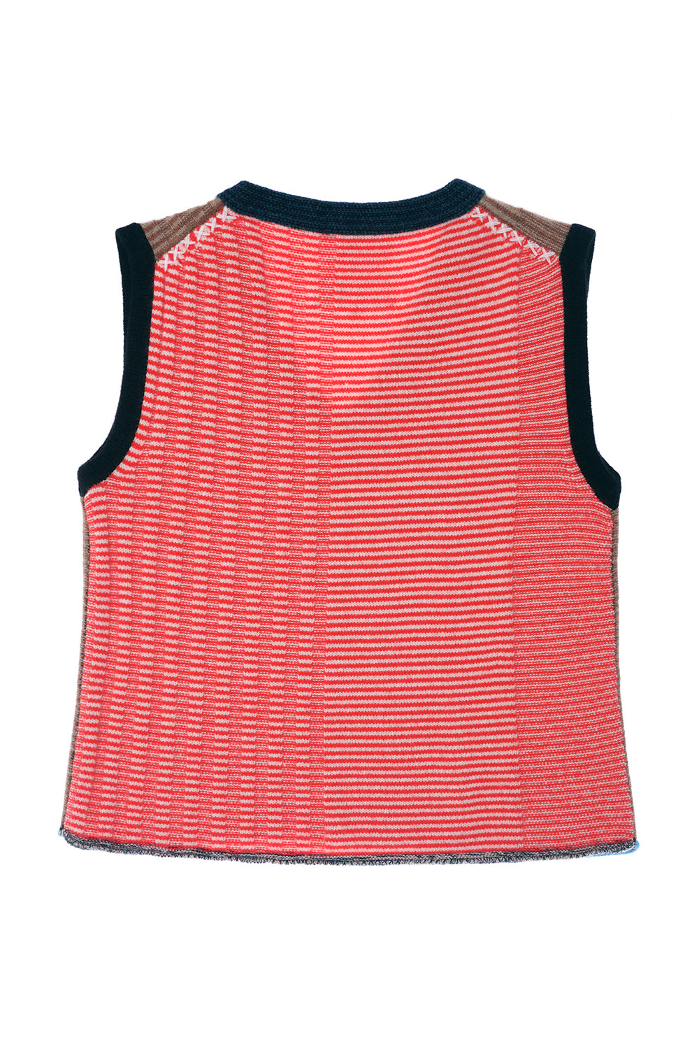 *YANYAN KNITS FOR JOYCE* Easy V-Neck Vest