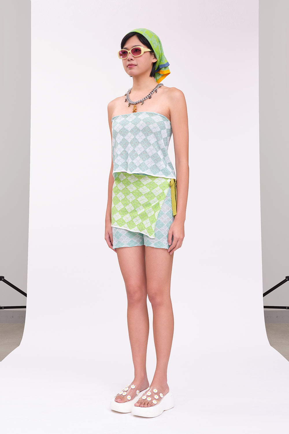 Argyle Apron/Top