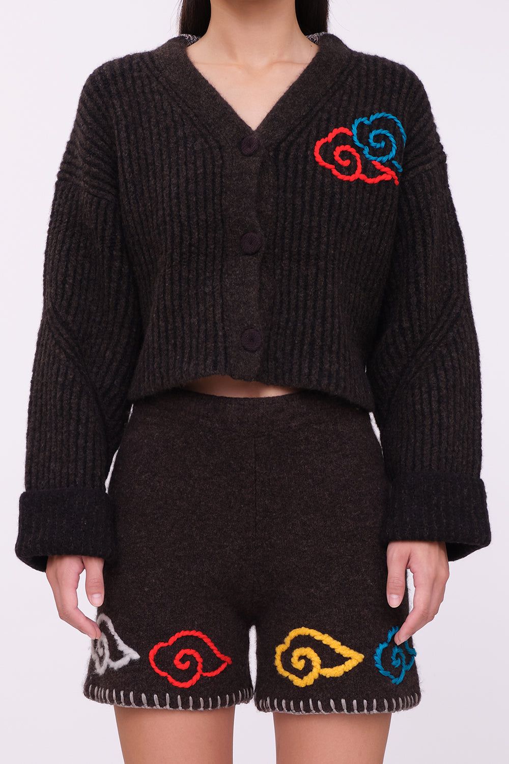 Fuzzy Raincloud Cardigan
