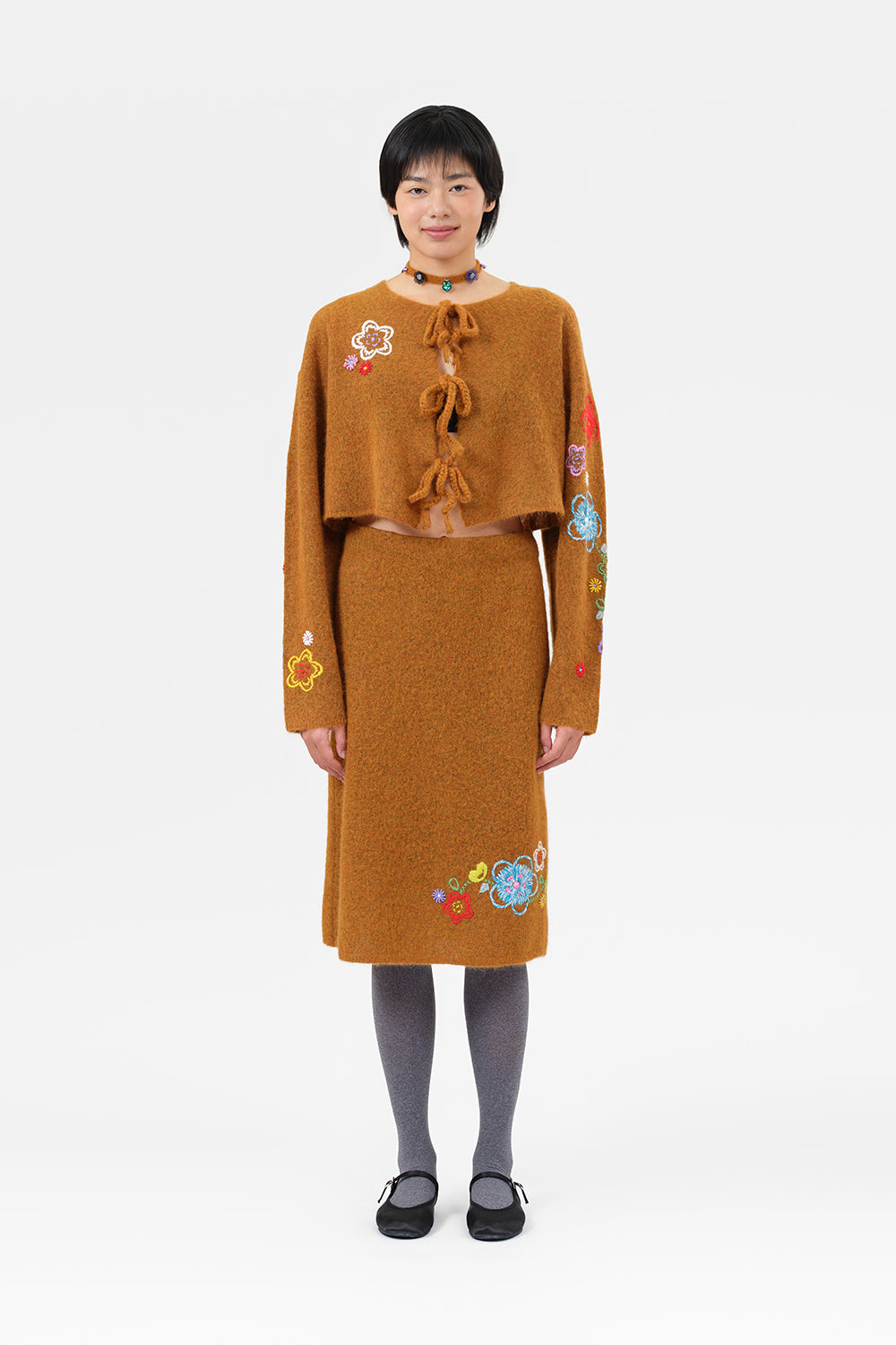 Fafa Alpaca Pencil Skirt