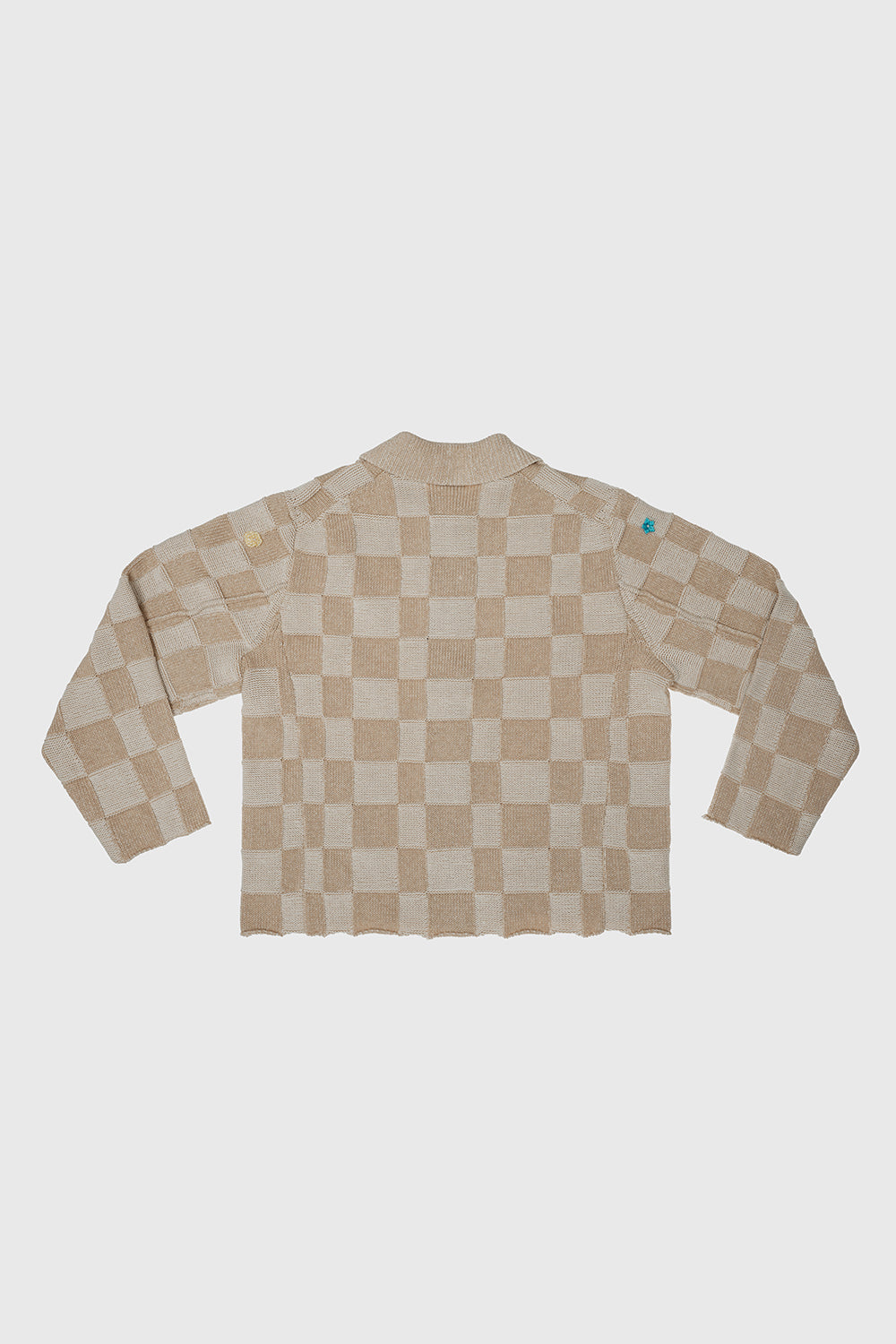 Fireworks Check Oversized Work Jacket