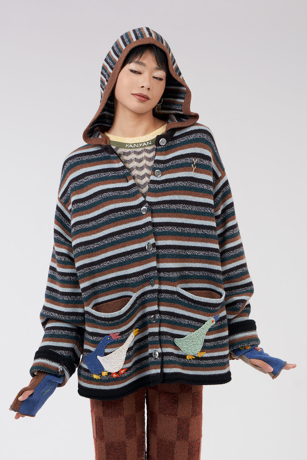 Geese Hoody Winter Jacket