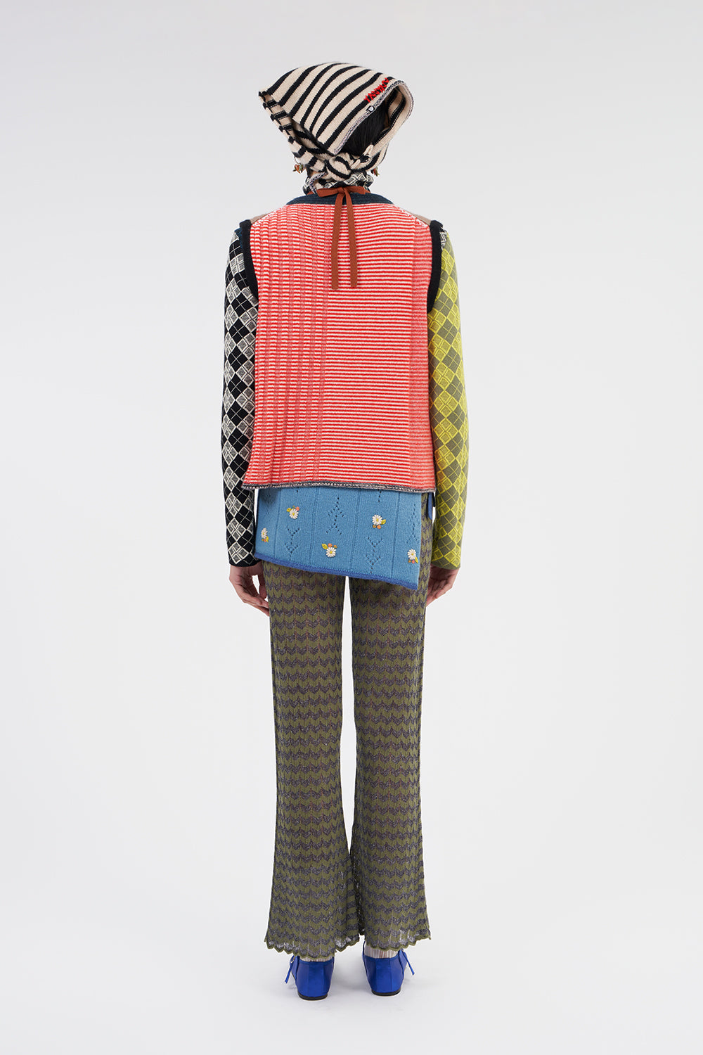 *YANYAN KNITS FOR JOYCE* Easy V-Neck Vest