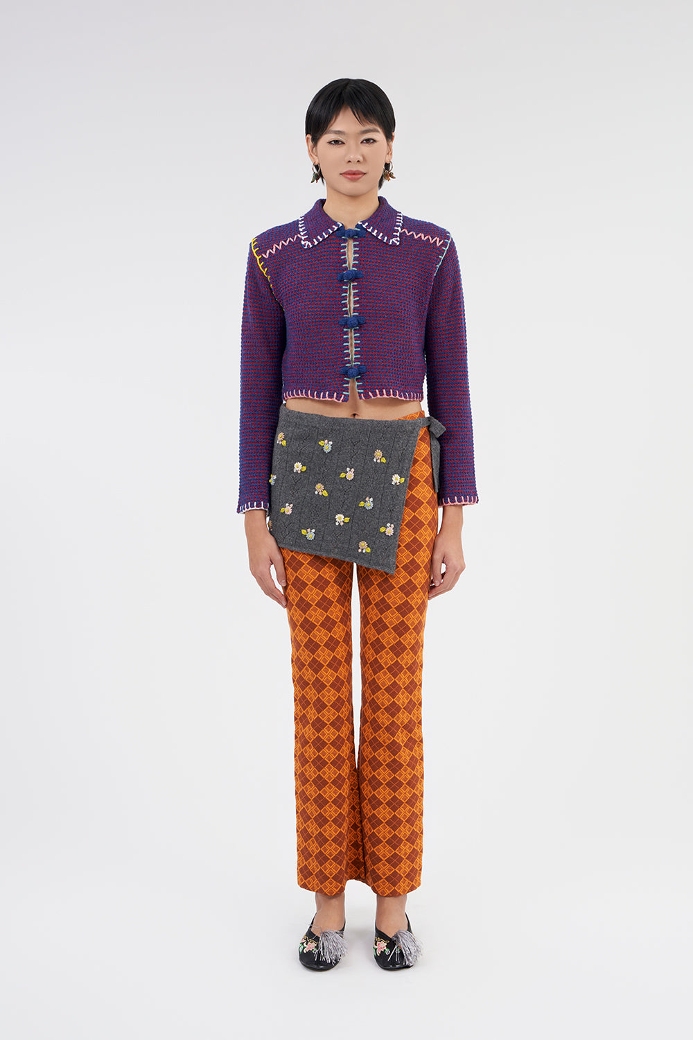 Argyle Slim Pant