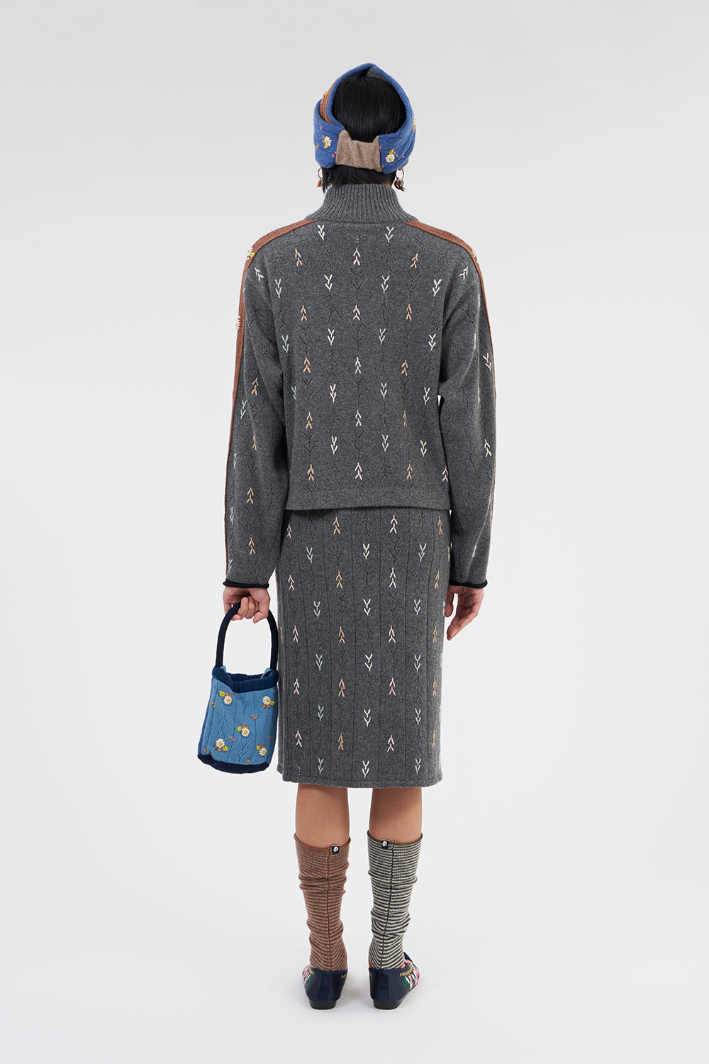 Daisy Zip-up Cardigan