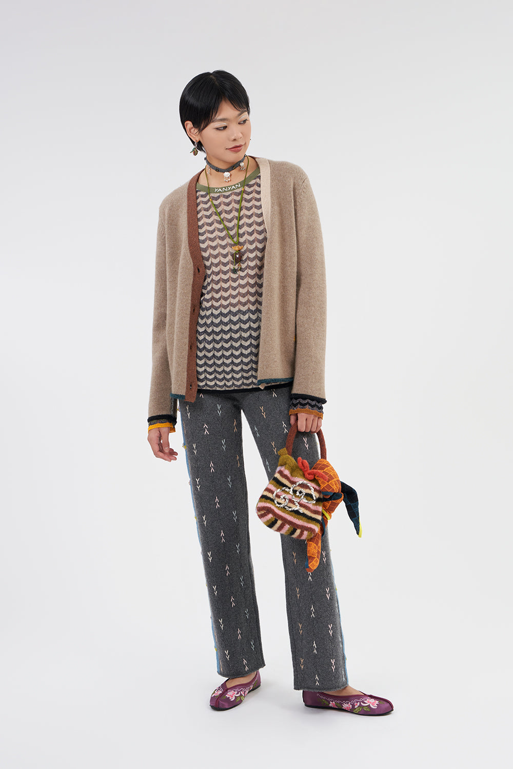 YANYAN KNITS FOR JOYCE* Easy Cardigan