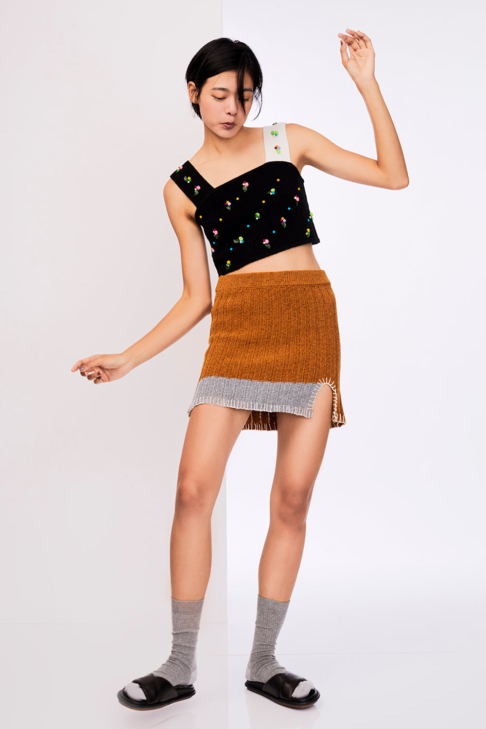 Tweedle Mini Skirt