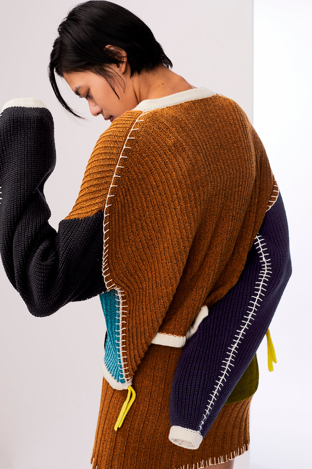 Tweedle Taichi Jacket in Ochre Tweed – YanYan