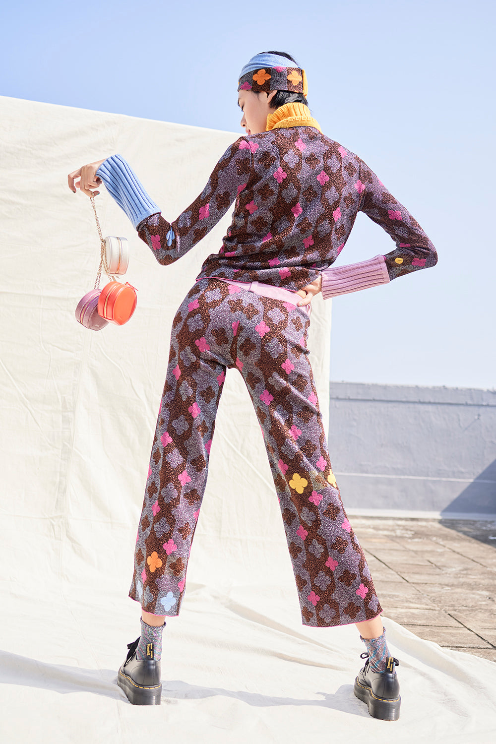④YANYAN MAYSPARKLE PANT IN LUREXJACQUARD ④YANYAN MAYSPARKLE PANT IN LUREXJACQUARD