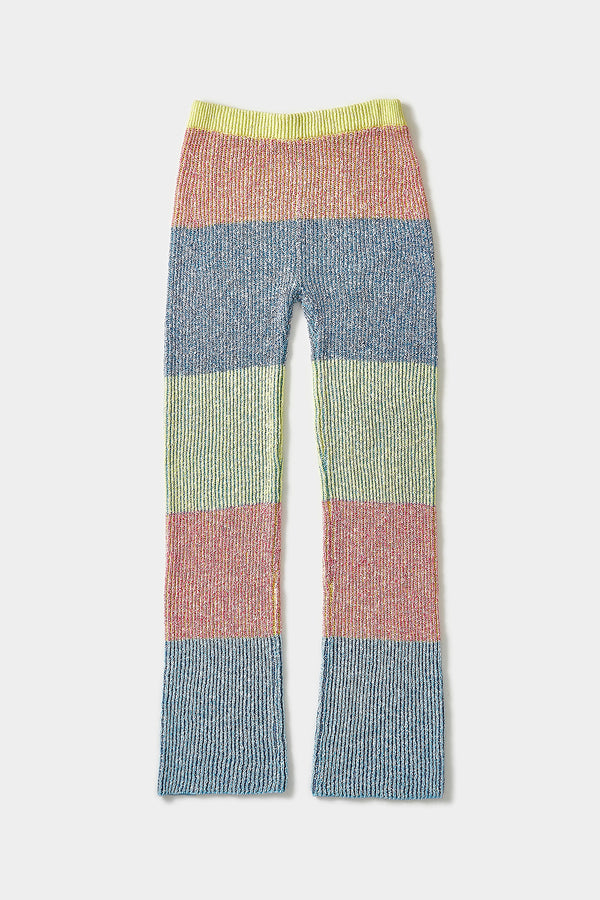 Rainbow🌈✨ Two-Toned Tweed Pant in Multicolor Tweed