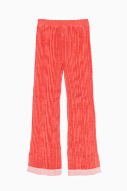 Mabo Rib Pant in Strawberry Linen