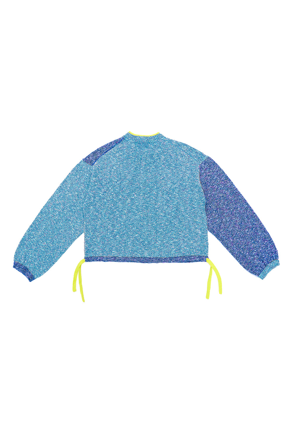 Tweedle Taichi Jacket in Blue/Navy Tweed – YanYan