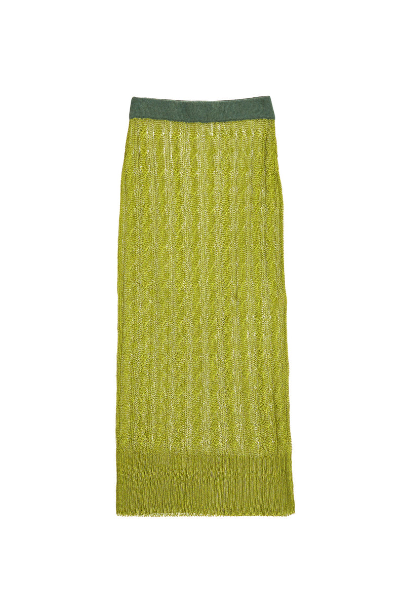 Mercury Dress / Skirt in Pickle Green