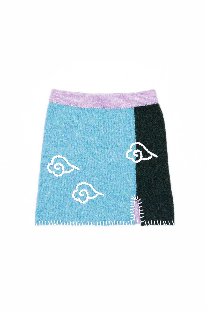 *2 colorways!!* Cloud Mini Skirt in Spice and in Sky